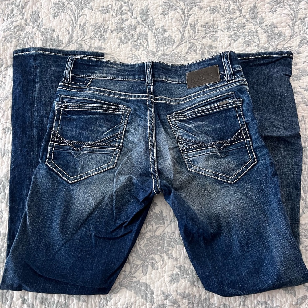 Men's Buckle black Jeans